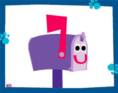 Blues Clues Mailbox Character PNG image