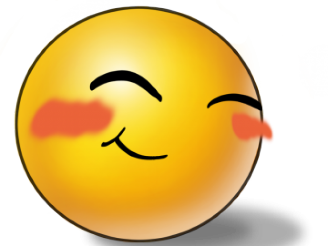 Blushing Smiling Emoji.png PNG image