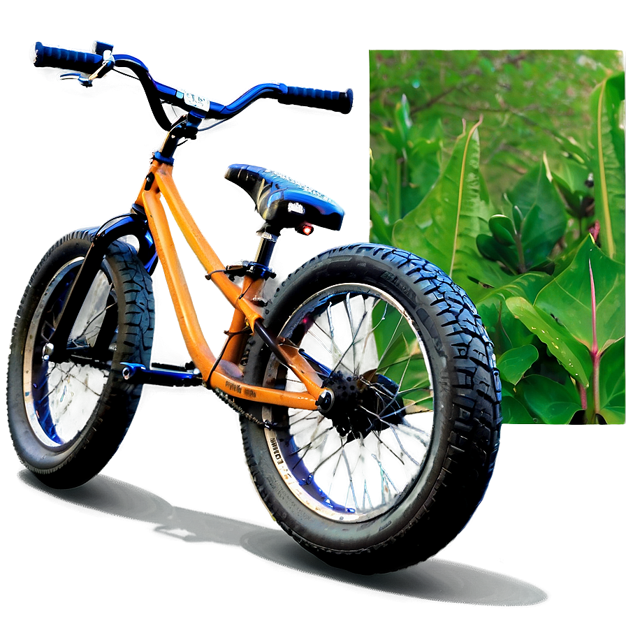 Bmx Bike Through Nature Png 17 PNG image