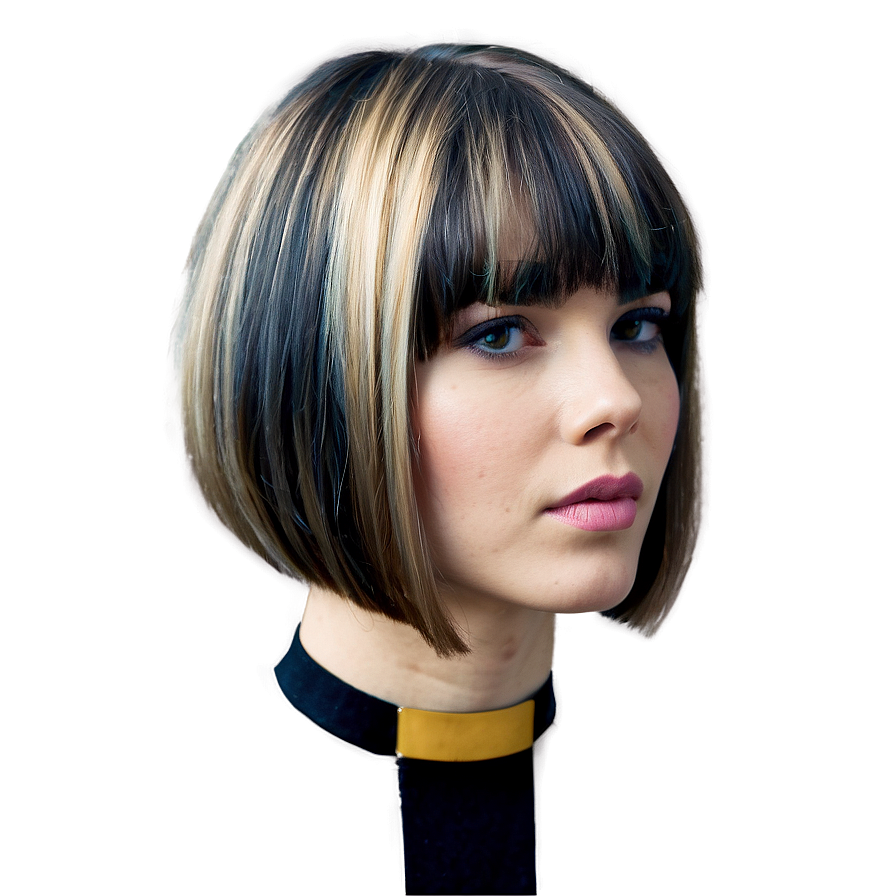 Bob Cut Fashion Png 06272024 PNG image