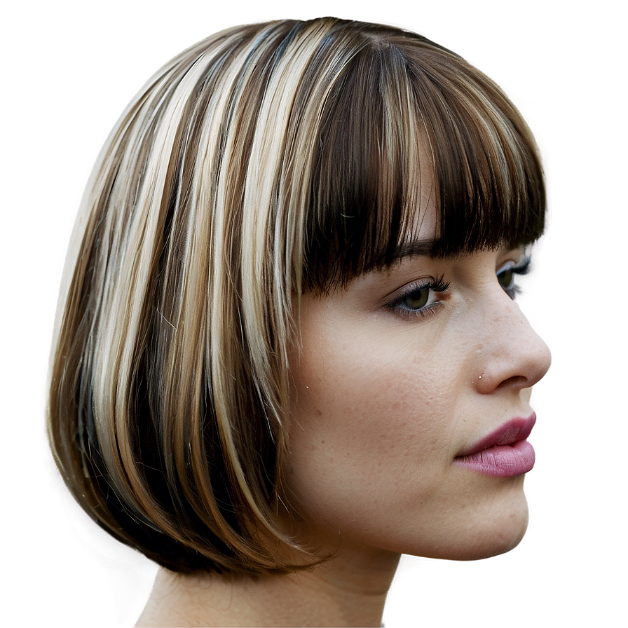 Bob Cut Fashion Png Aoy21 PNG image