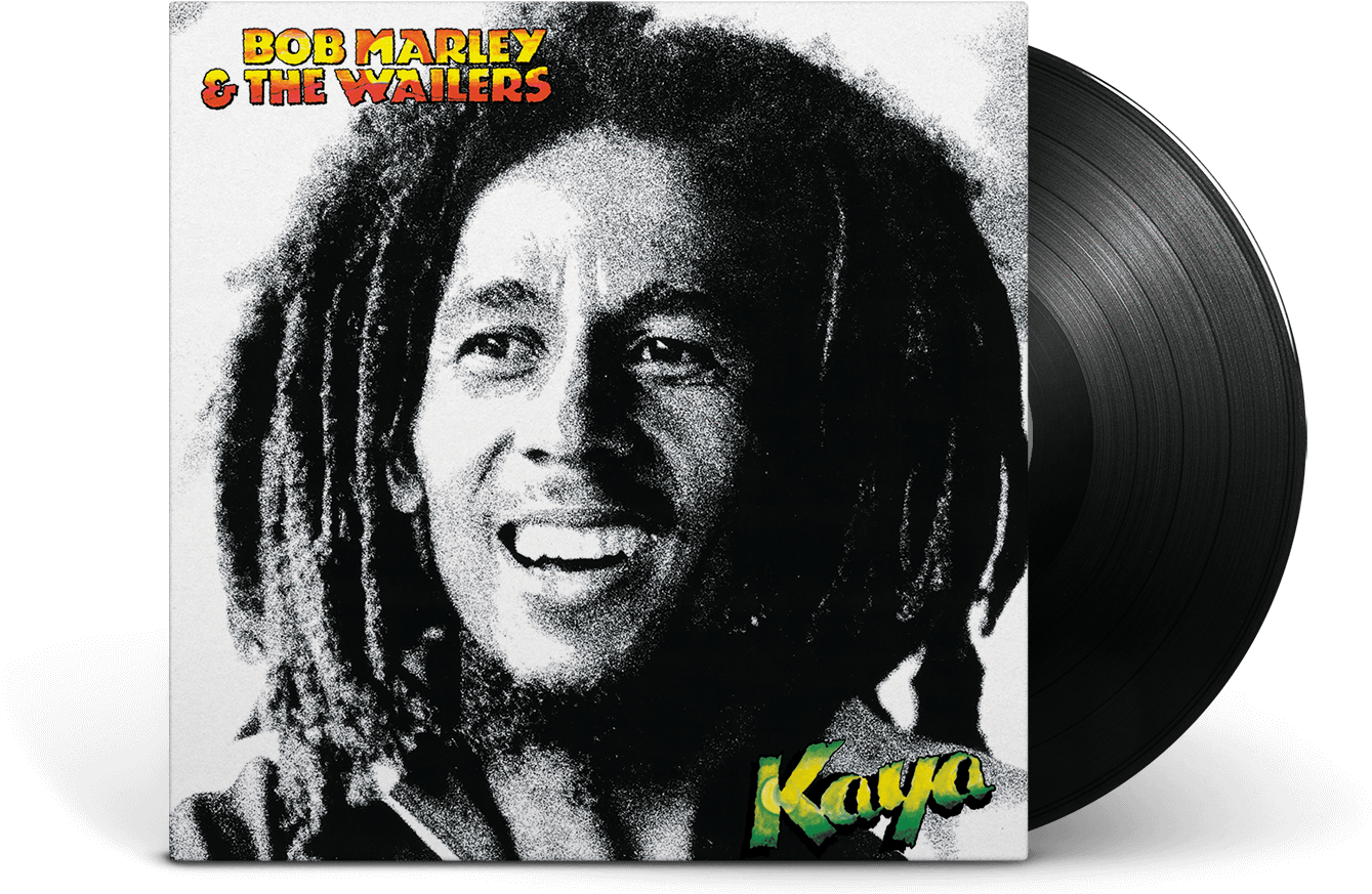 Bob Marley Kaya Album Cover Vinyl Record PNG image