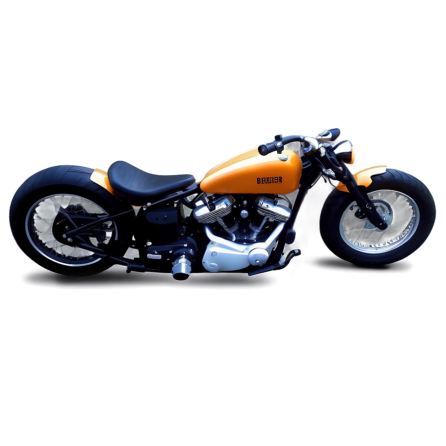 Bobber Motorcycle Png 05212024 PNG image