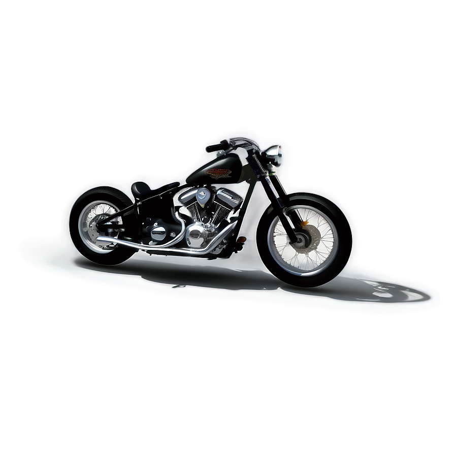 Bobber Motorcycle Png Bsk29 PNG image