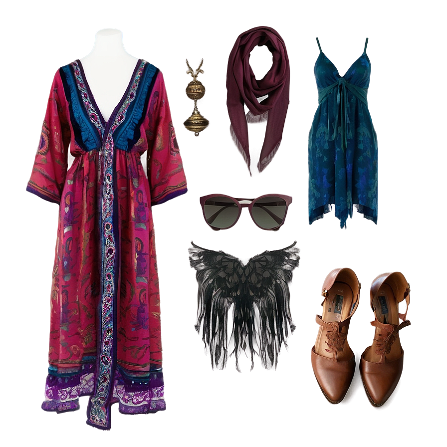 Bohemian Fashion Essentials Png Nnh44 PNG image