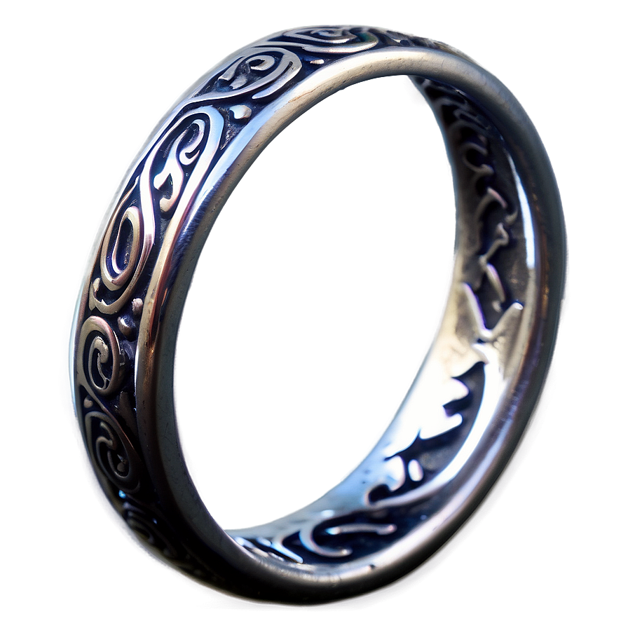 Bohemian Silver Ring Png Mmd PNG image