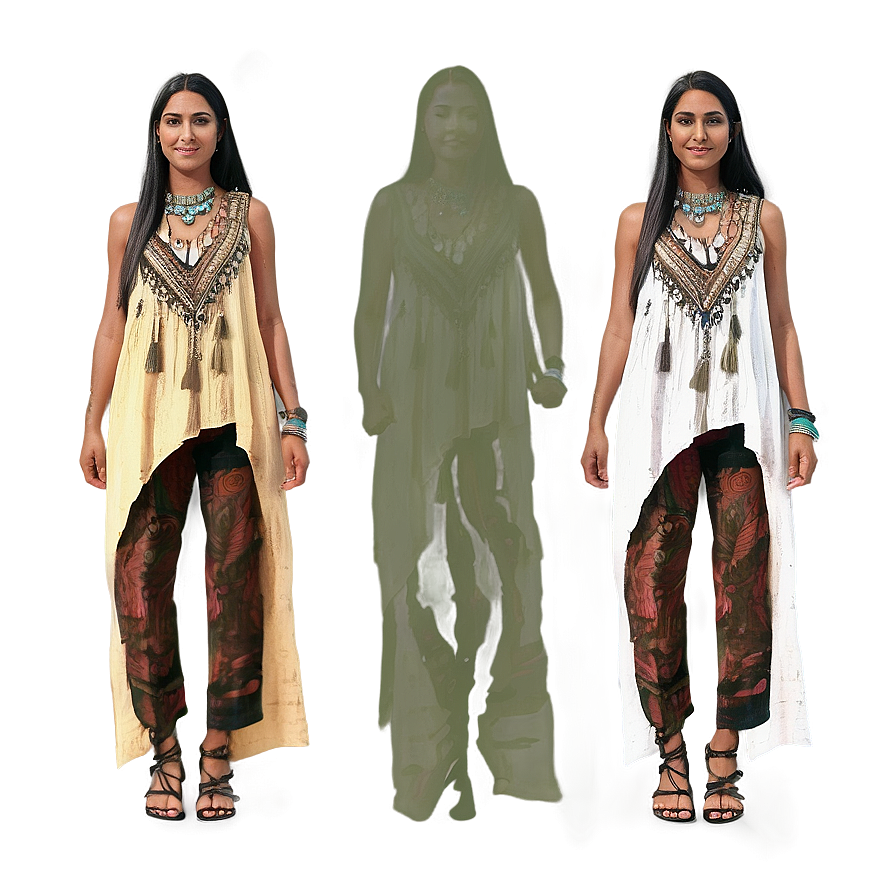 Boho Chic Clothes Png Pef PNG image