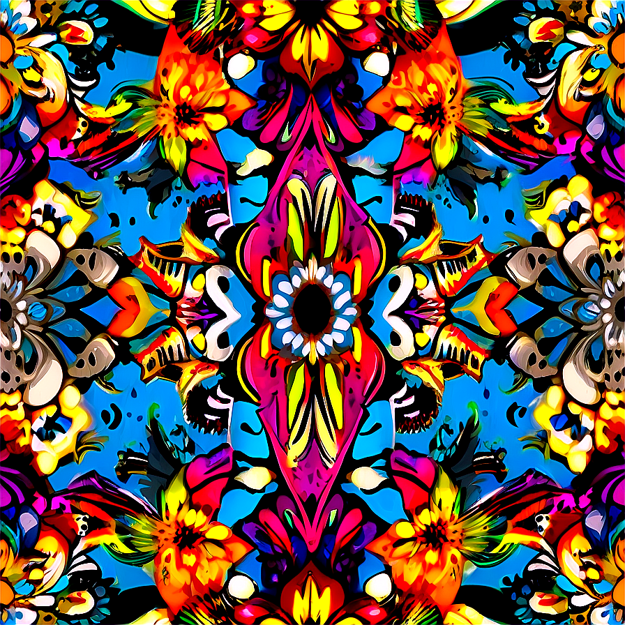 Boho Chic Pattern Design Png Xcr70 PNG image