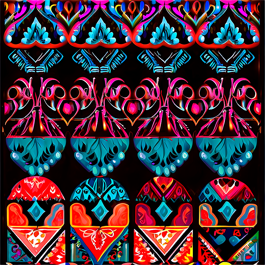 Boho Chic Patterns Png 06212024 PNG image