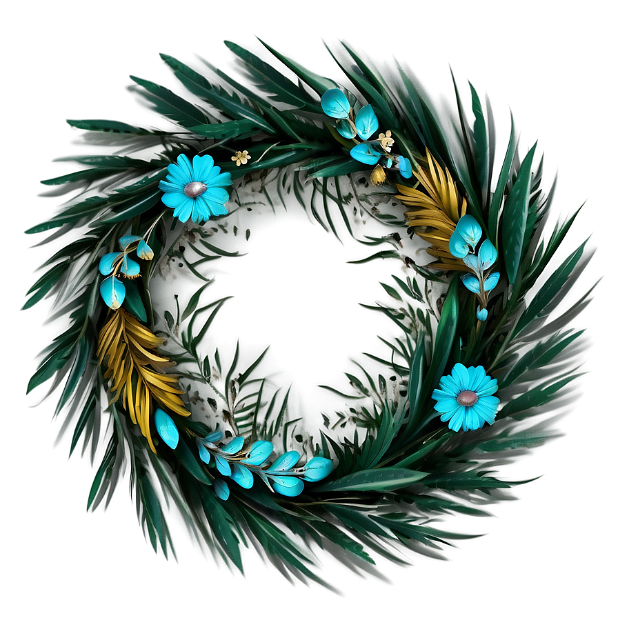 Boho Chic Wreath Png Kbo PNG image