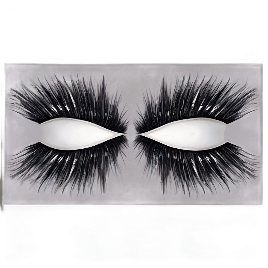 Bold Black Lashes Png Kmb12 PNG image