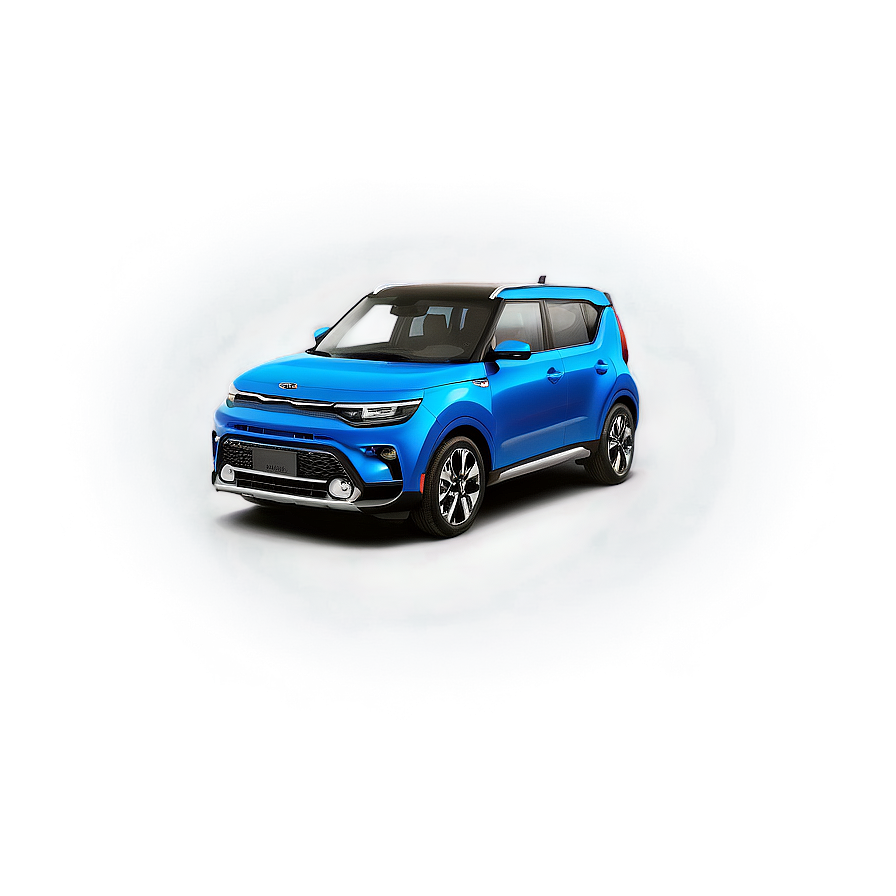 Bold Blue Kia Soul 2023 Png 06292024 PNG image