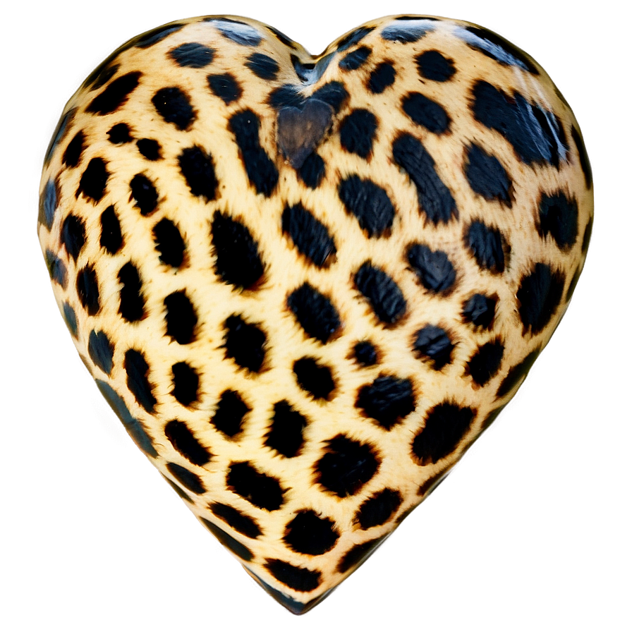 Bold Leopard Heart Icon Png Hdp PNG image