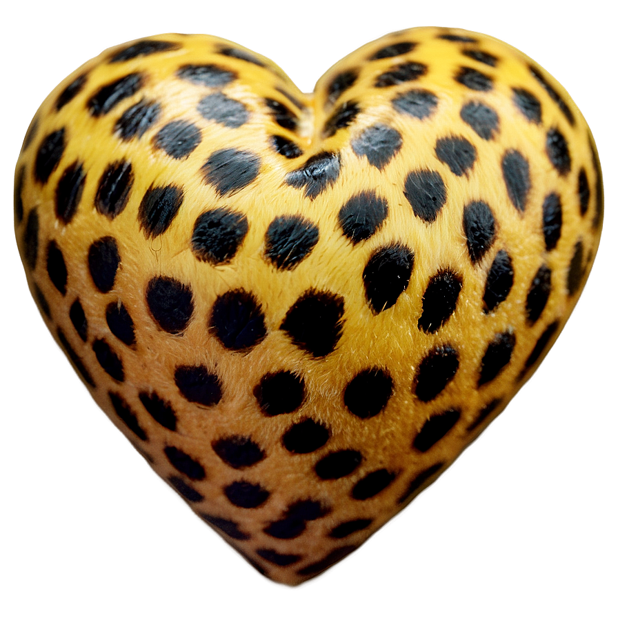 Bold Leopard Heart Icon Png Ycv PNG image