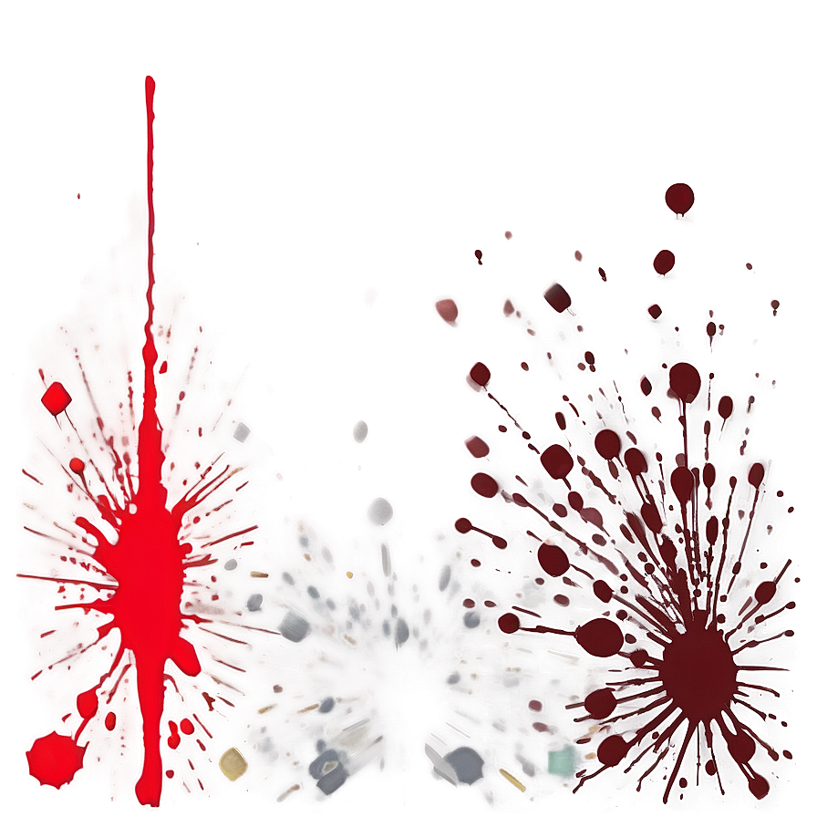 Bold Red Splatter Effect Png Xei74 PNG image