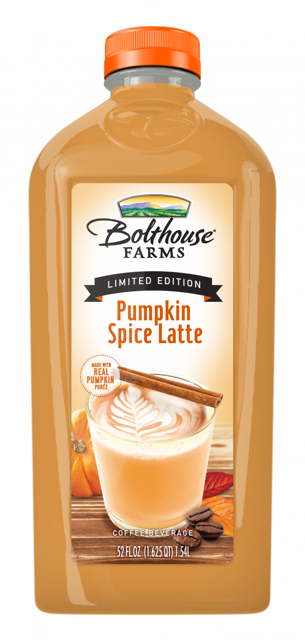 Bolthouse Farms Pumpkin Spice Latte Bottle PNG image