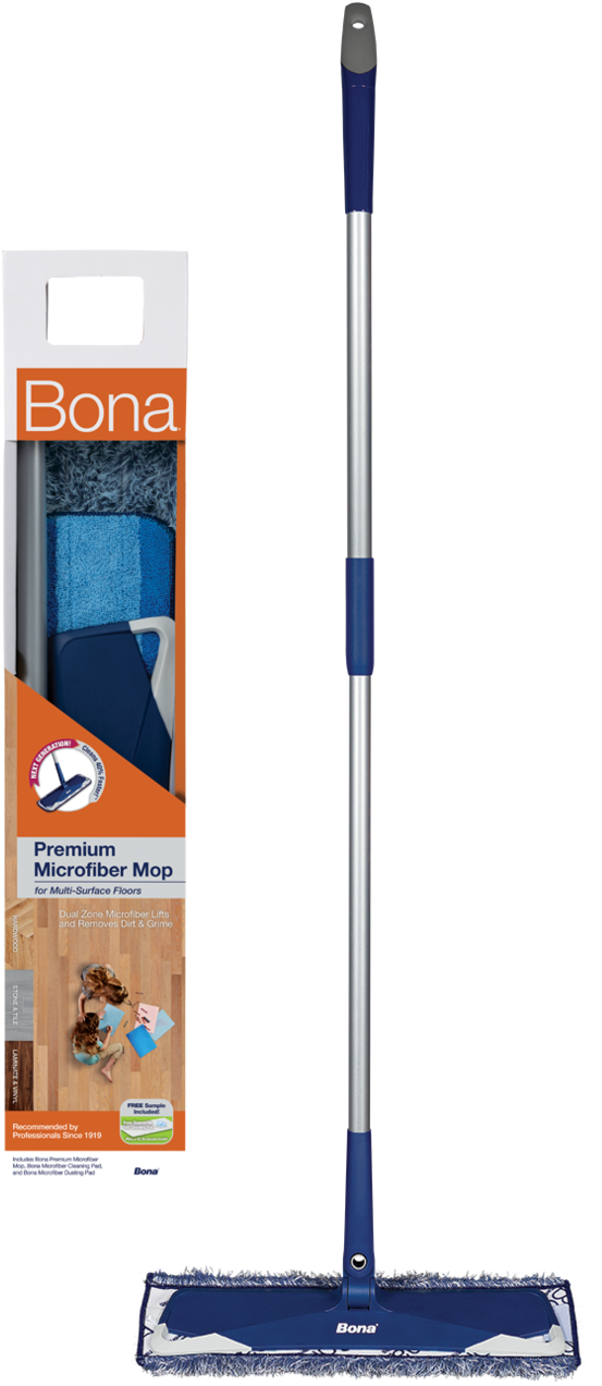 Bona Premium Microfiber Mop Packaging PNG image