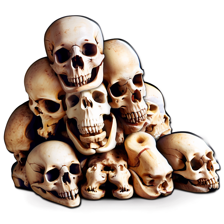 Bone Pile Clipart Png 06132024 PNG image