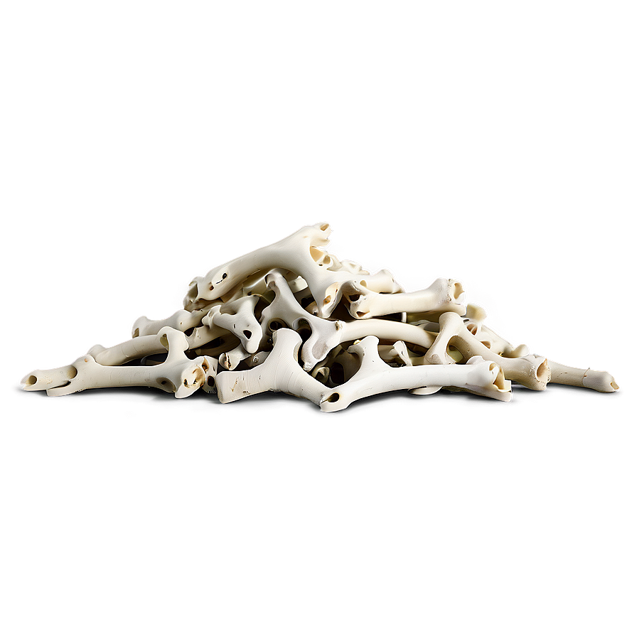 Bone Pile Silhouette Png 06132024 PNG image