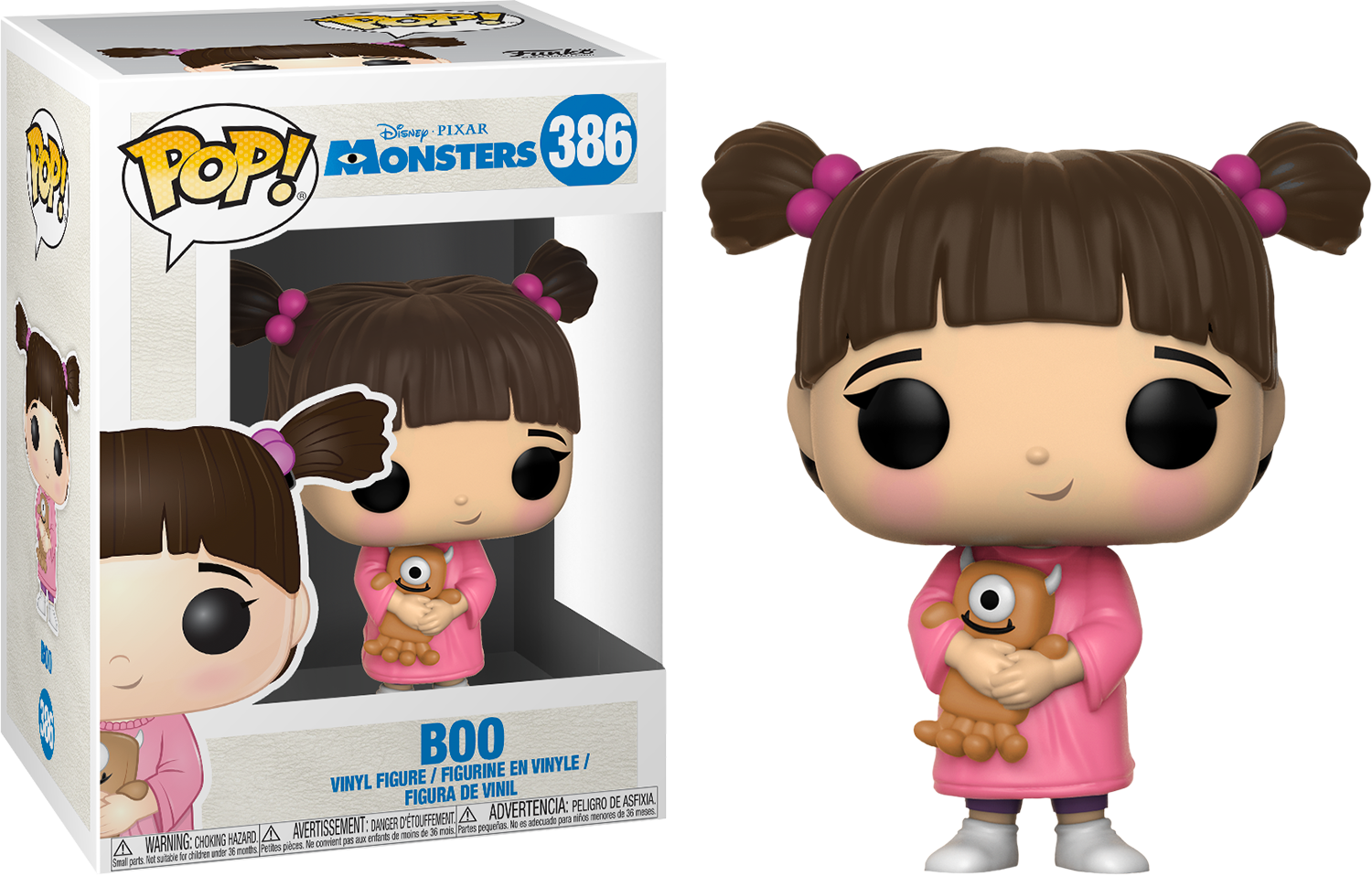 Boo Monsters Inc Funko Pop PNG image