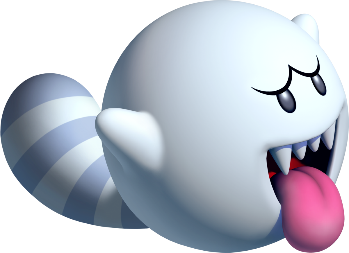 Boo Sticking Out Tongue PNG image