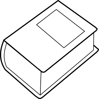 Book Icon Outline PNG image