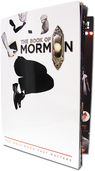 Bookof Mormon Musical Playbill PNG image