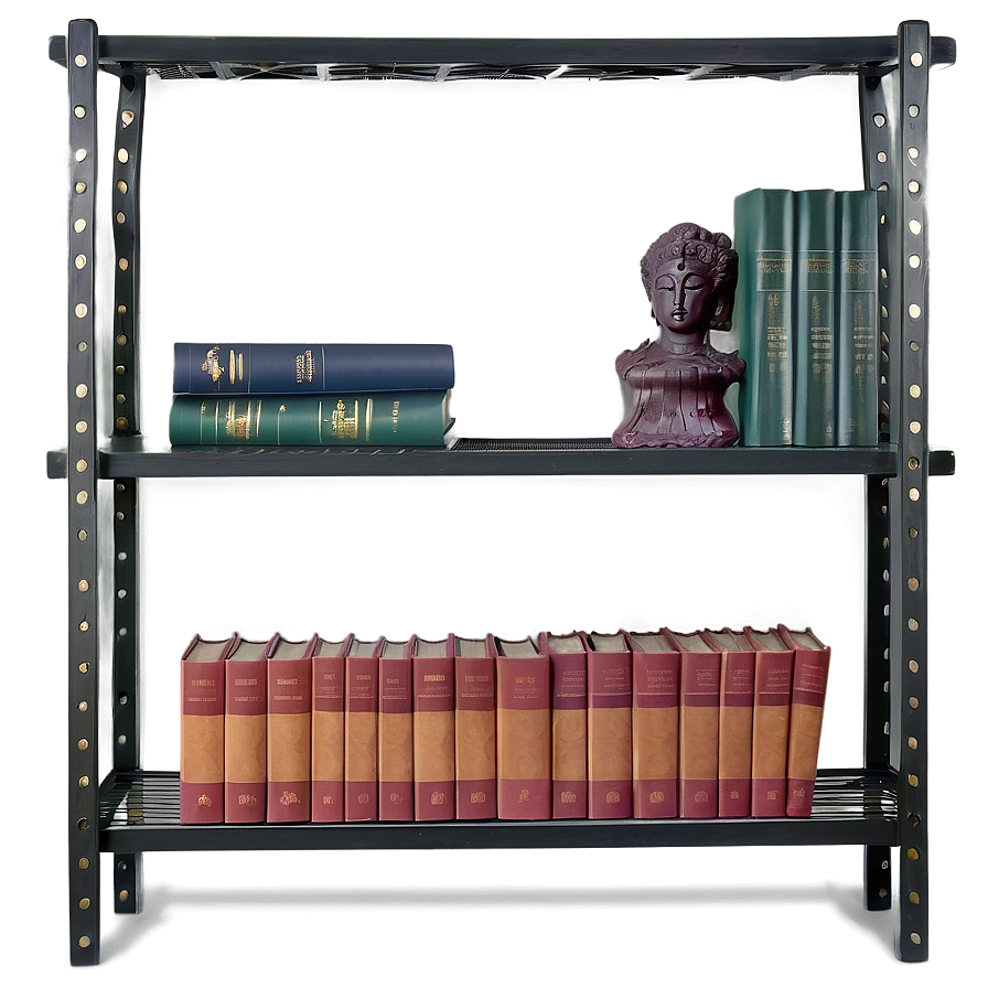 Books On Office Shelf Png Opo99 PNG image