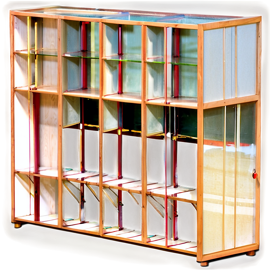 Bookshelf Room Divider Png Cak PNG image