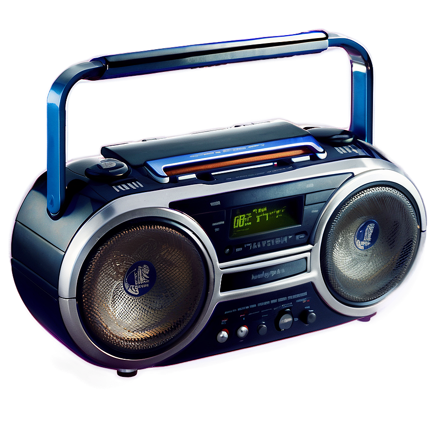 Boombox With Cd Player Png 05242024 PNG image