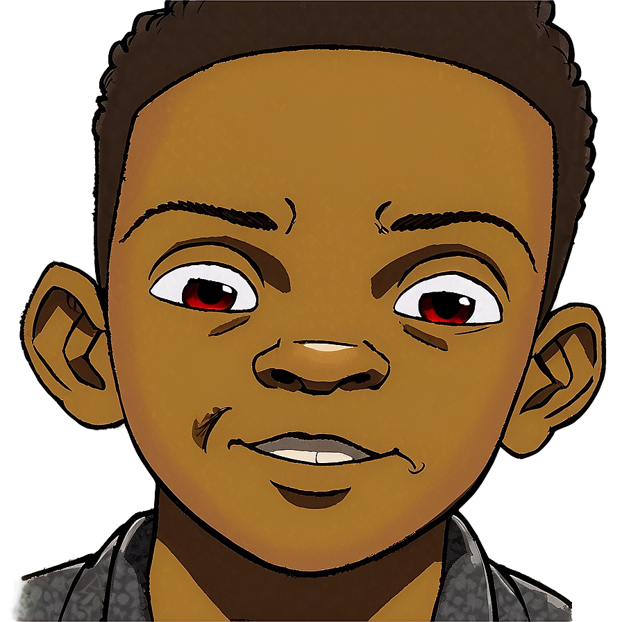 Boondocks Riley Freeman Profile Png 22 PNG image