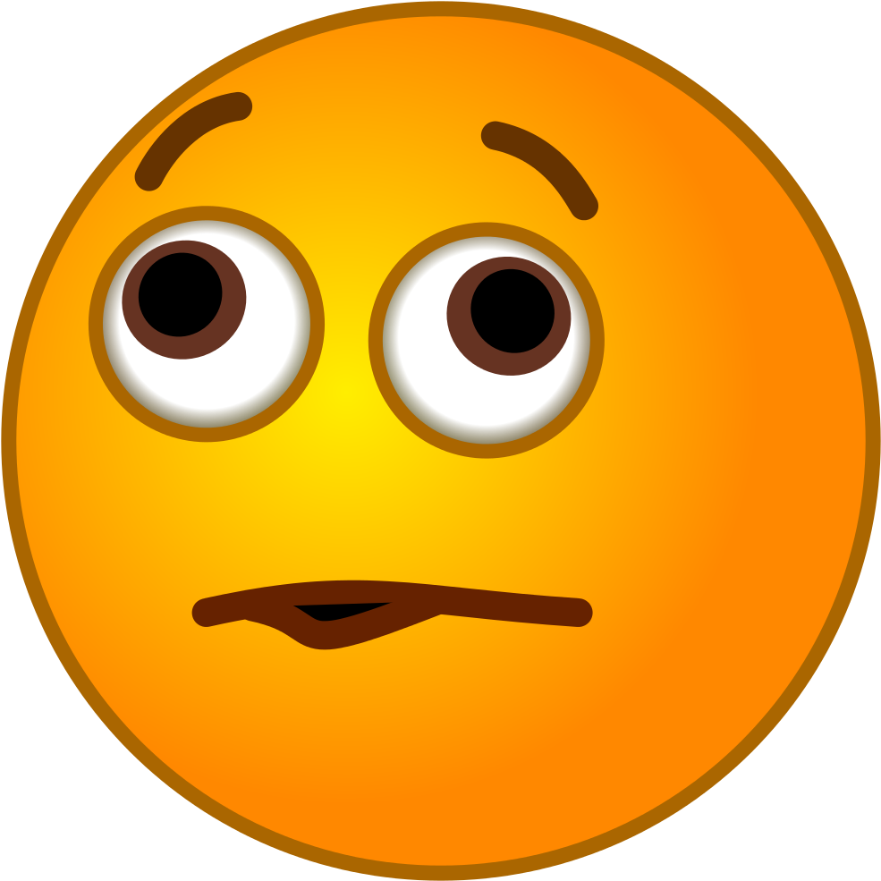 Bored Emoji Expression PNG image