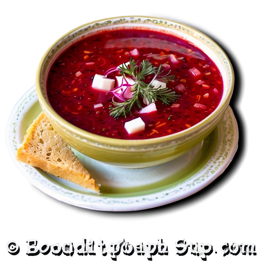 Borscht Eastern Europe Soup Png Kmy PNG image