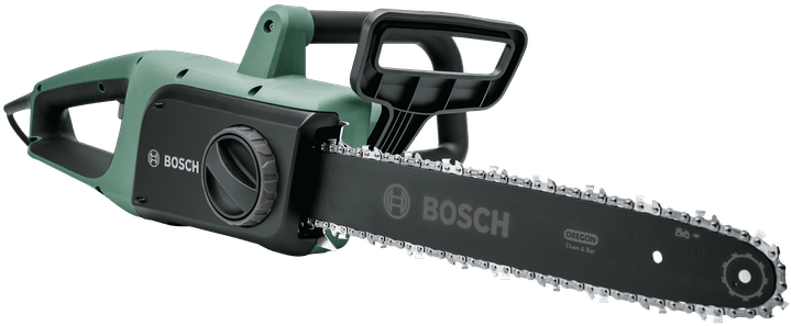 Bosch Electric Chainsaw Isolated PNG image