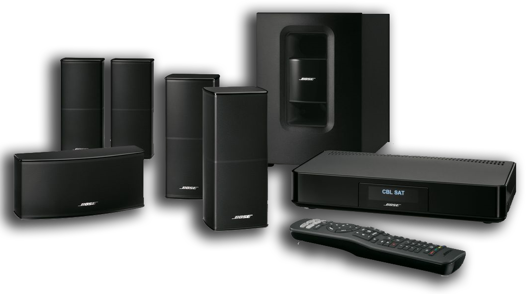 Bose Home Theater Speaker System PNG image