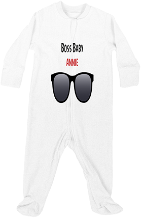 Boss Baby Annie Onesie PNG image