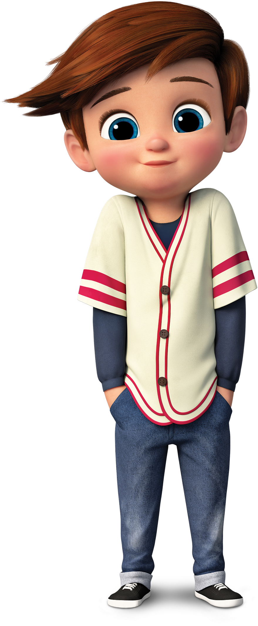 Boss Baby Character Standing PNG image