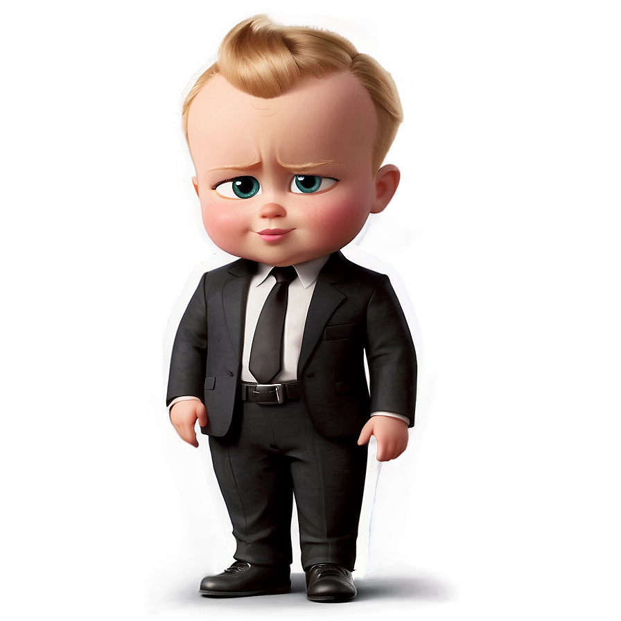 Boss Baby In Office Png Kig94 PNG image
