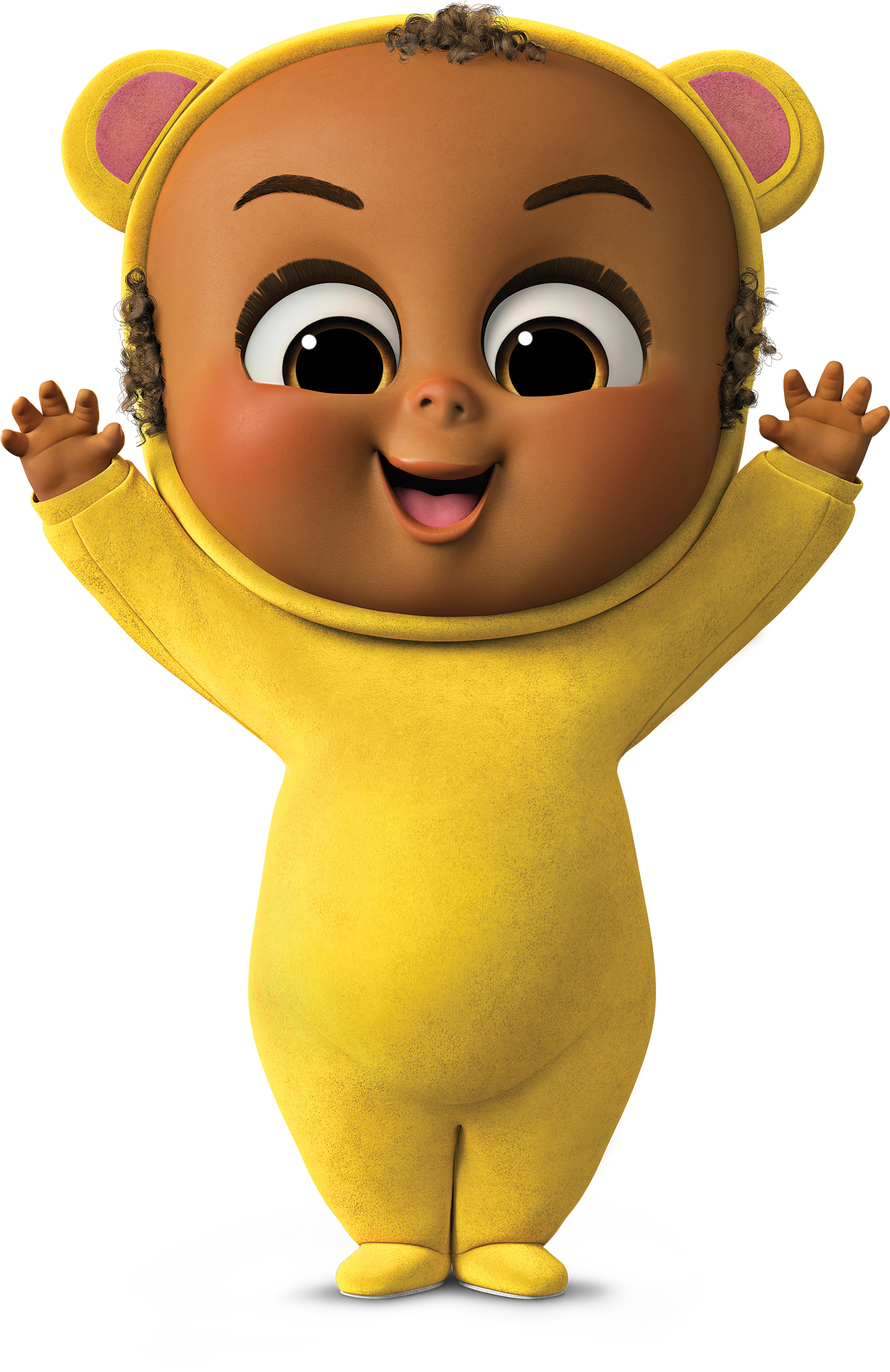 Boss Baby Teddy Bear Costume PNG image