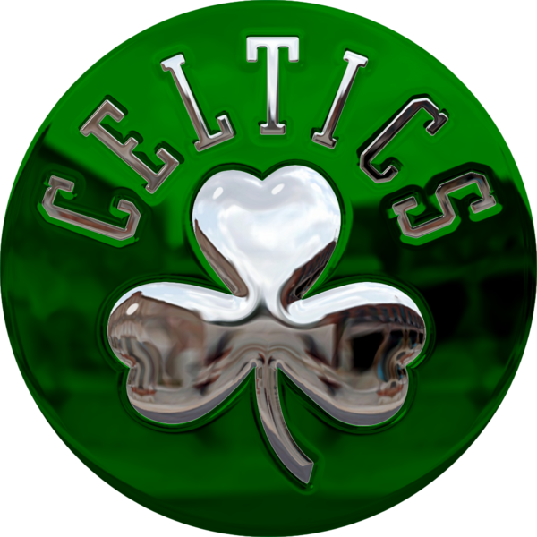 Boston Celtics Logo3 D Rendering PNG image