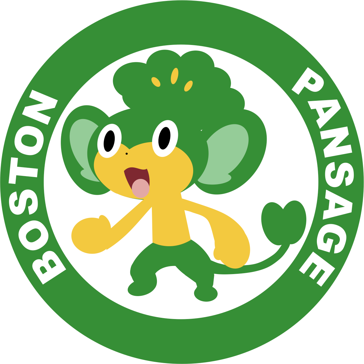 Boston Pansage Mascot Logo.png PNG image