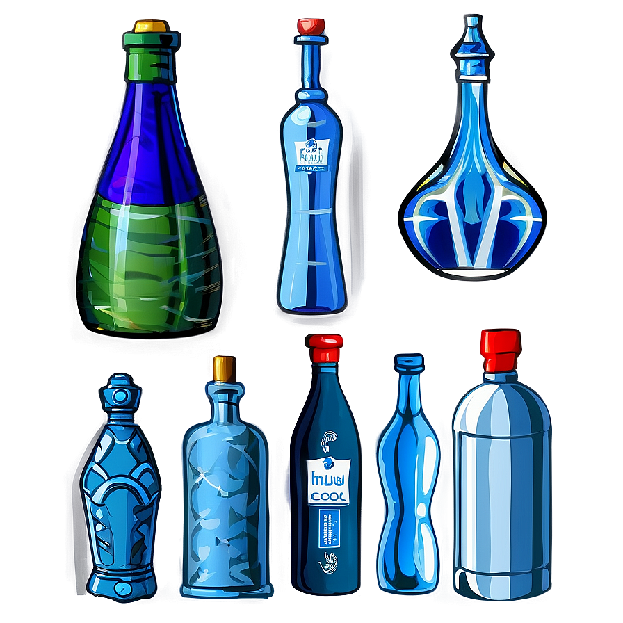 Bottle Collection Png Swa36 PNG image
