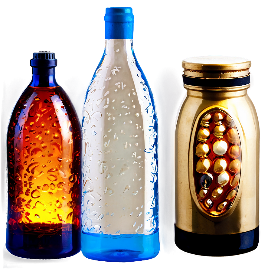 Bottle Collection Png Wtp PNG image