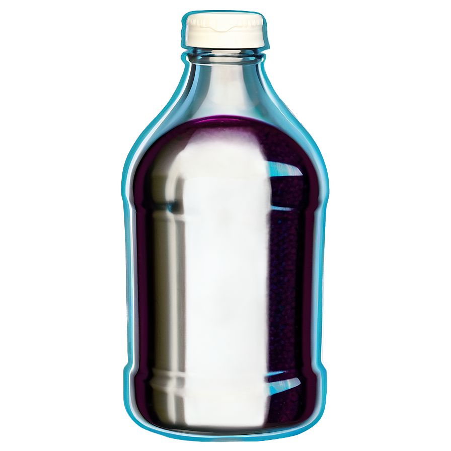 Bottle With Label Png 05242024 PNG image