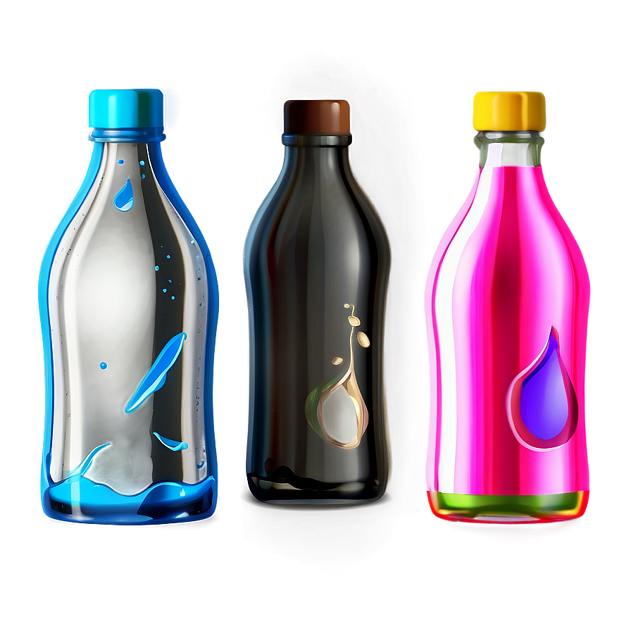 Bottle With Liquid Png 05242024 PNG image