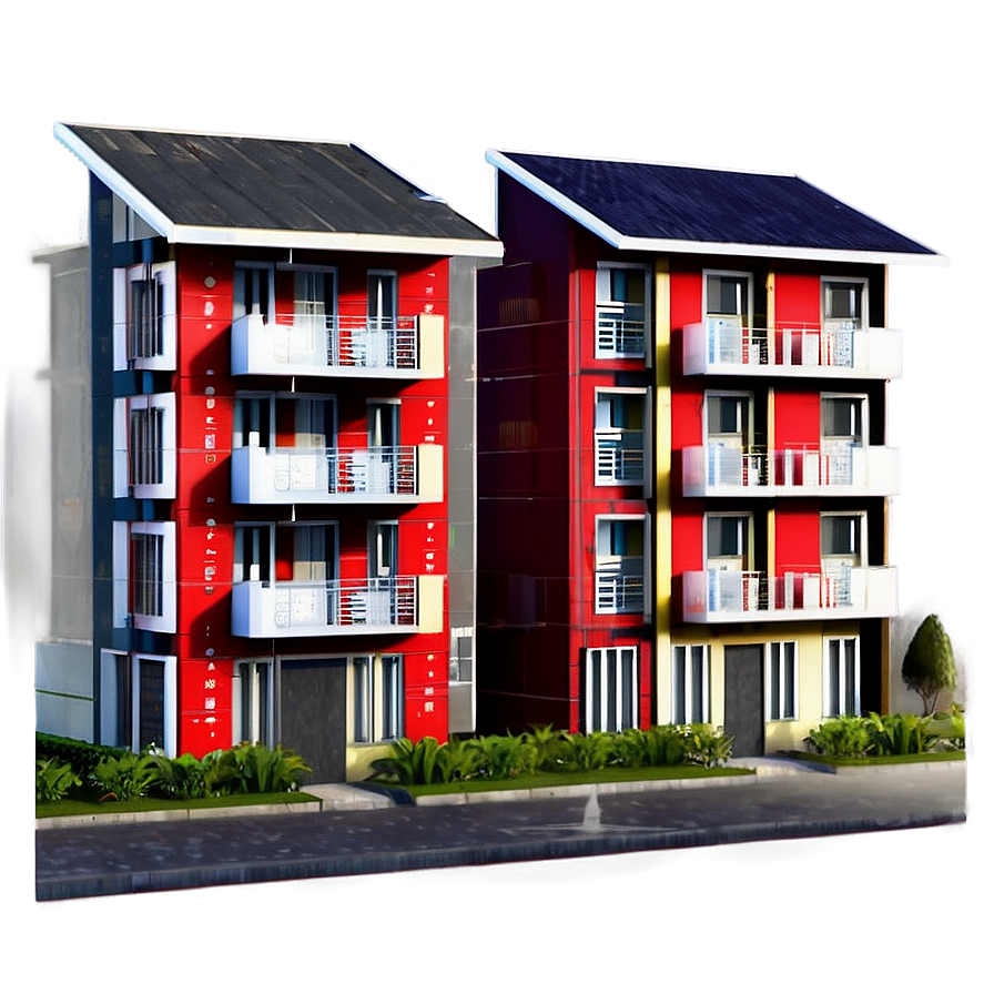 Boutique Apartment Building Png Dhw PNG image