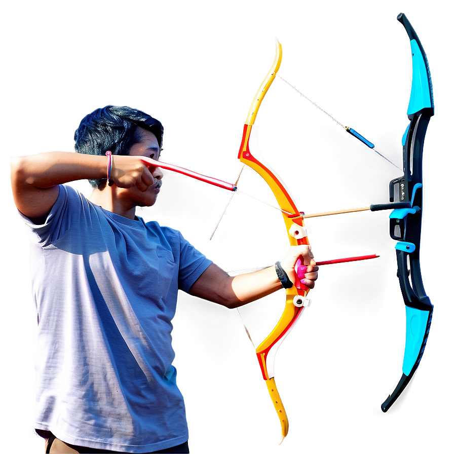 Bow And Arrow Shoot Png 06242024 PNG image