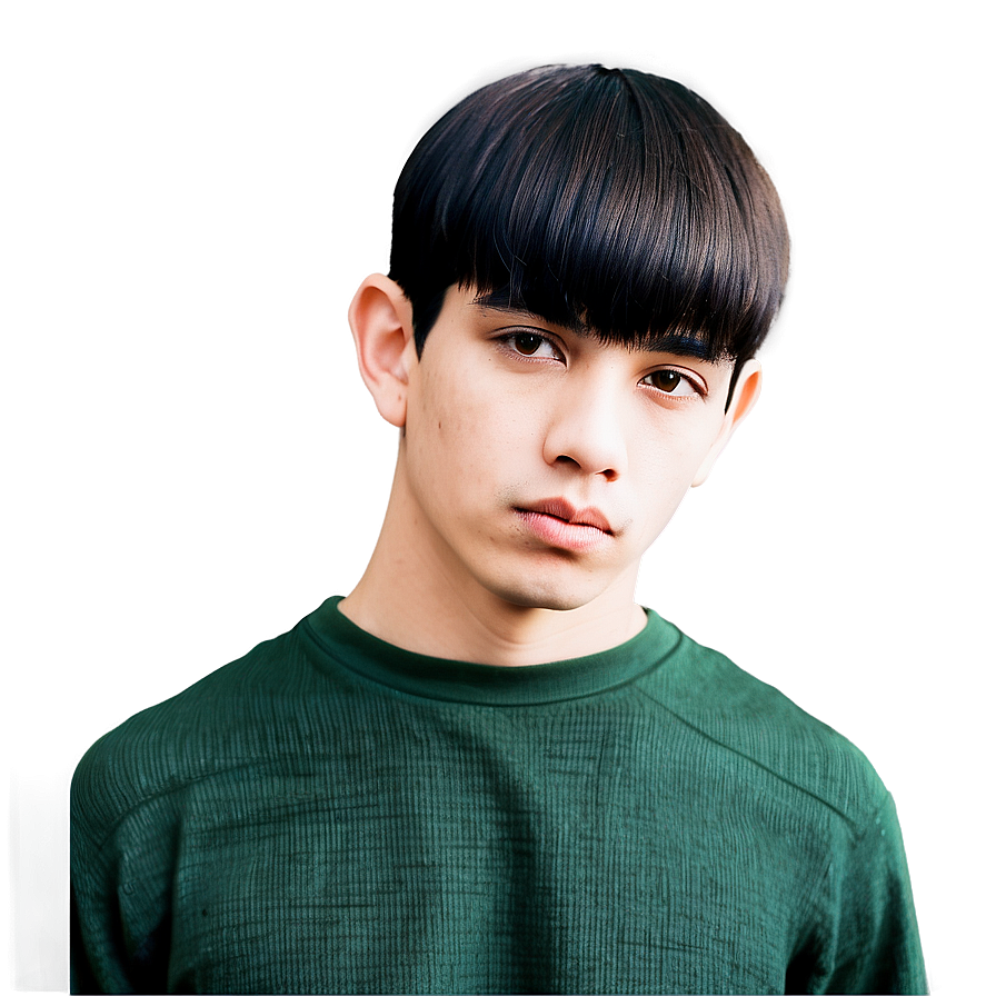 Bowl Cut For Men Png 06212024 PNG image