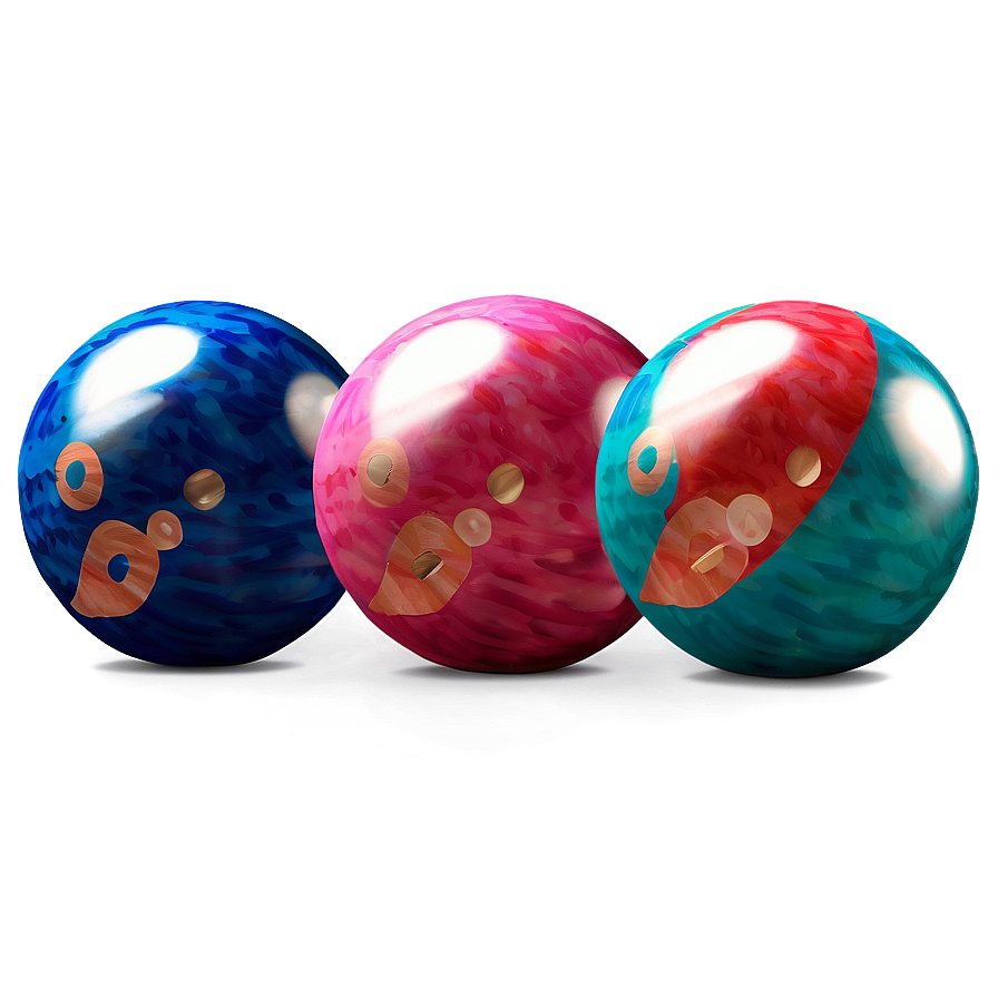 Bowling Ball Set Collection Png Ywo PNG image