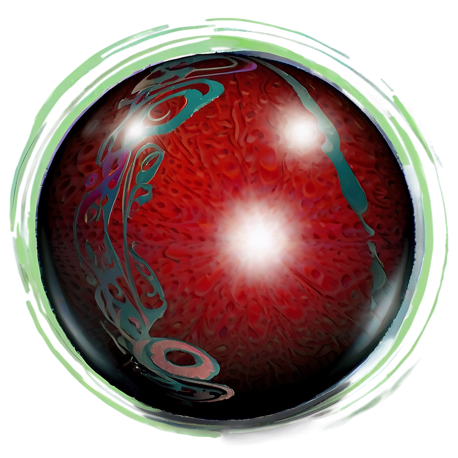 Bowling Ball With Swirls Png Jxa61 PNG image